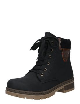Botines con cordones /
