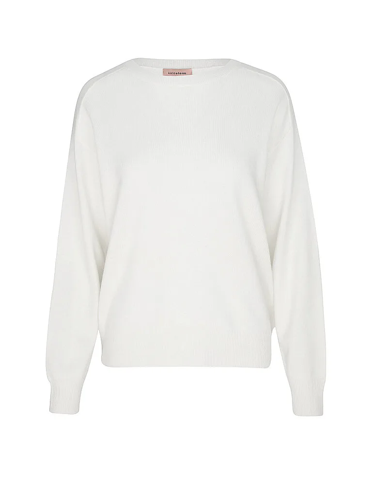 Kaschmirpullover weiss XL damen - KATESTORM - FashionsVida