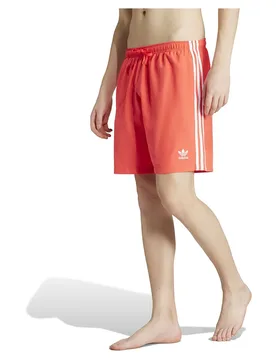 Adicolor 3-stripes 8´´ Swimming Shorts Lucid Red 3XL Men - Adidas Originals - FashionsVida