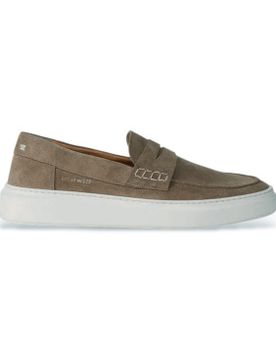 Para hombre. RZ8H0002L Mocasines de Piel Brice Tonal (43), Plano, Ninguno, Casual, Clásico
