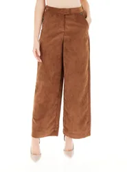 Pantalone velluto costine COGNAC L
