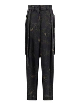 Dries Van Noten Pantaloni Nero