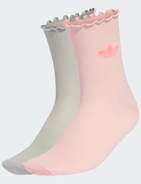 Calze Ruffle (2 paia) 37-39 Sandy Pink / Grey Two