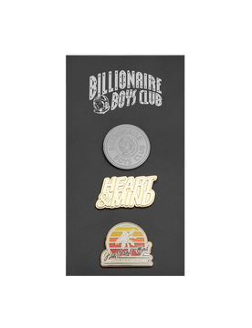 Pack Billionaire Boys Club Pin Badges - Multi