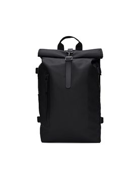 Rains Mochila Rolltop Large negro