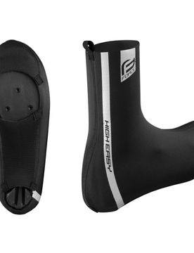 Copriscarpe ciclismo neoprene HIGH EASY ROAD nero