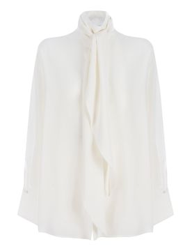 Etro Blusa in seta con fiocco