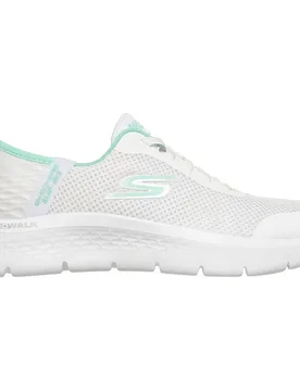 Go Walk Flex - Grand Entry Damen Slipper, weiß, Größe 37 37 - Skechers - FashionsVida