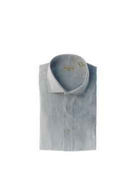 Camicia in lino GRIGIO GHIACCIO 39