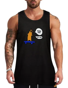 Skate fast, eat ass Tank Top clothes for men summer Men's summer t-shirt Men's sleeveless Sleeveless men - Aliexpress - FashionsVida