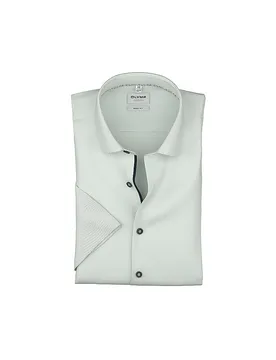 Camicia Slim Fit verde chiaro 40 - Olymp Level Five - FashionsVida
