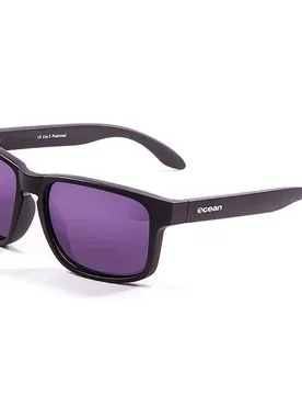 Blue Moon Sunglasses Matte Black Revo Violet/CAT3 Men,Women - Ocean Sunglasses - FashionsVida