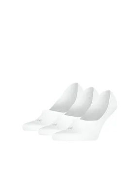 Pack Cotton Rich Trainer Socks White male - Calvin Klein - FashionsVida