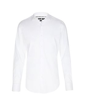 Hemd Slim Fit P-HANK weiss 45 herren