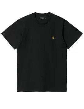 T-Shirt CHASE schwarz M herren - CARHARTT WIP - FashionsVida