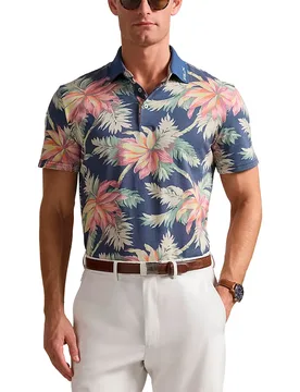 Polo Polo A Maniche Corte Performance 785a98176 Old Royal Palm Floral XL - Ralph Lauren - FashionsVida
