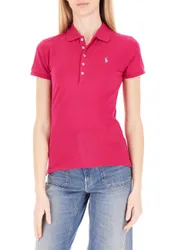 Polo maniche corte FUCSIA M