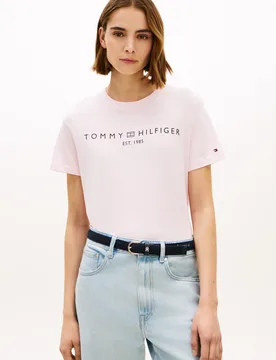 REG CORP LOGO C-NK SS female - L - FashionsVida