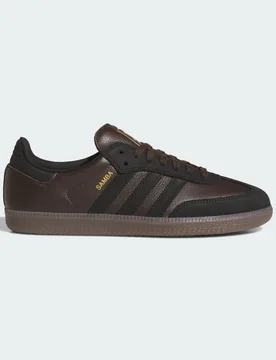 Scarpe SAMBA ADV 39 1/3 Dark Brown / Core Black / Gum - Adidas - FashionsVida
