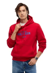 Kapuzensweater - Hoodie rot S herren