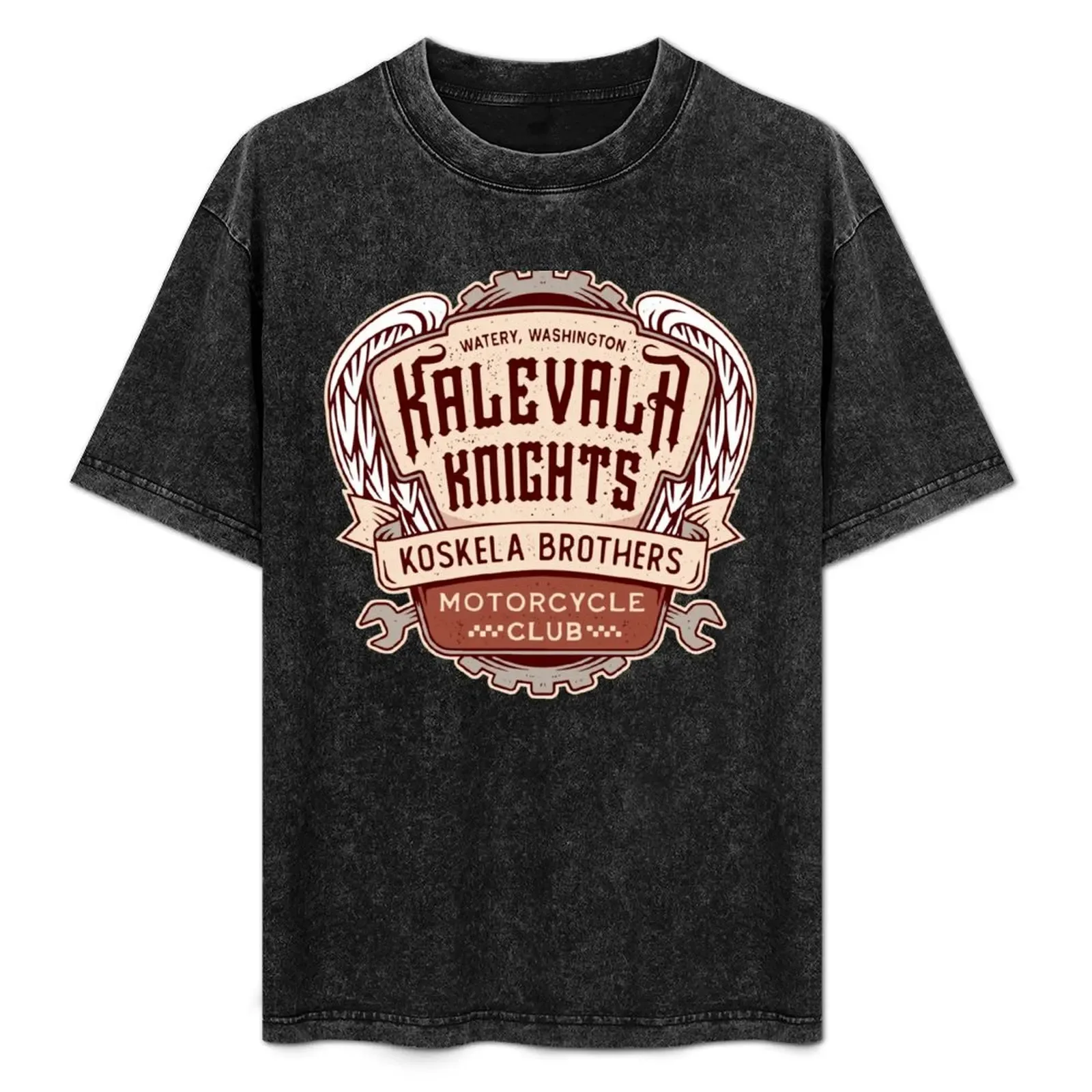 Watery Kalevala Knights Emblem T-Shirt - Aliexpress - FashionsVida