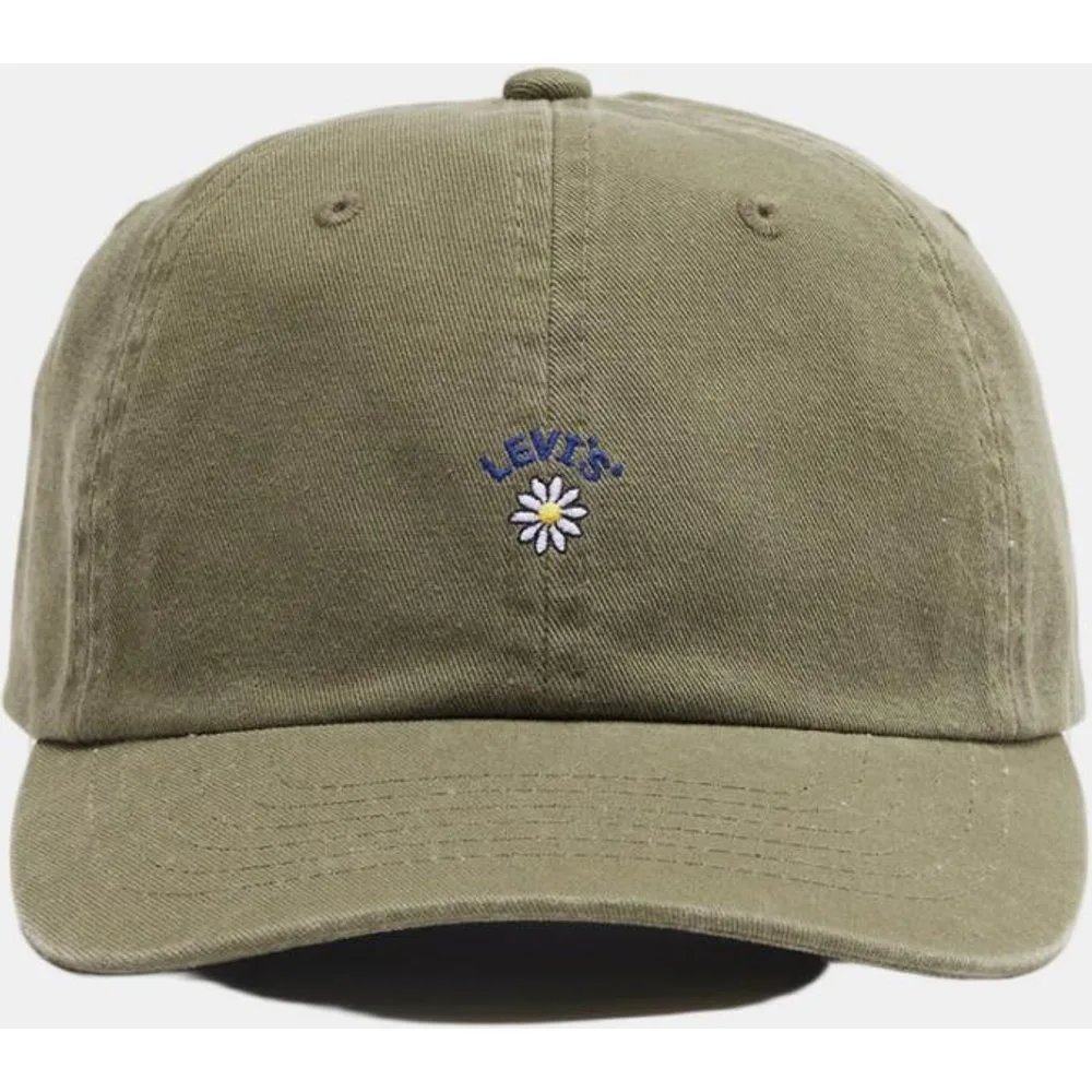 Gorra de algodón con logo frontal bordado - Levi's - FashionsVida