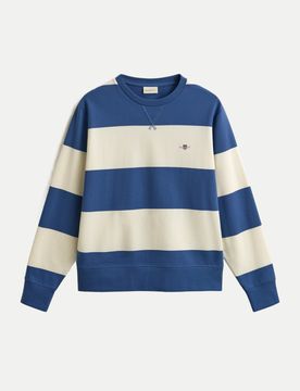 Gant Rundhalssweatshirt Blau S