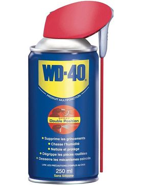 Spray wd-40 aceite multifuncional 250 ml aceites y lubricante bicicleta (UNICA)