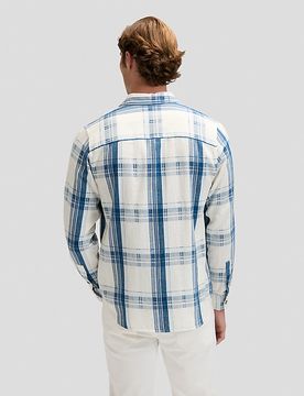 Regular sure Shirt Deep Sea Plaid Größe M male