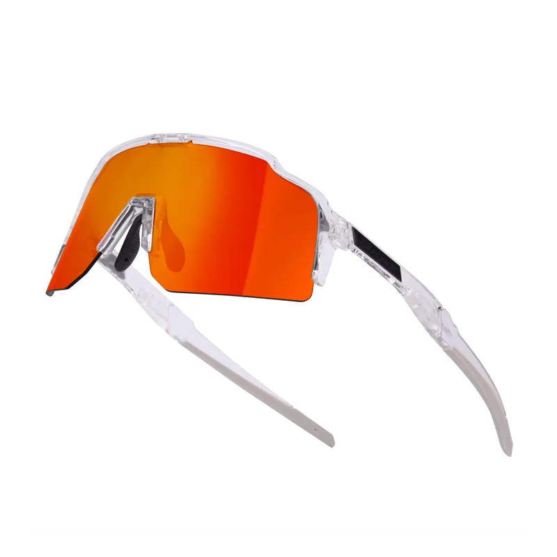 Occhiali per bici ciclismo STRIVE trasparenti lenti rosse - FORCE - FashionsVida