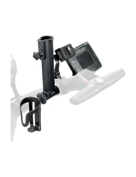Zubehörpaket (GPS/Smartphonehalter, Score-, Schirm- & Getränkehalter), schwarz - Motocaddy - FashionsVida