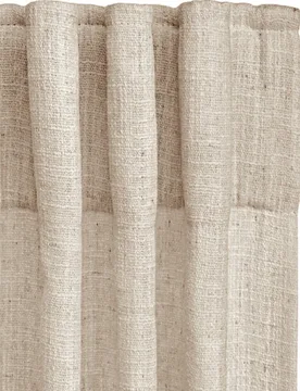 Pieza Cortina de lino transparente - Estilo de lino japonés, diseño de bolsillo para barra, adecuado para sala de estar y dormitorio - Cortina trans - Shein - FashionsVida