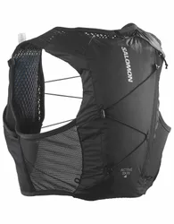 Sac de trail/running - Active Skin 4 Set Black/Metal - Taille S - Noir