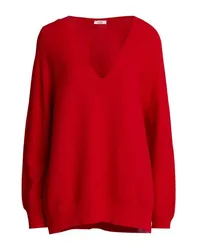 OLTRE Pullover Damen Rot L,S Damen