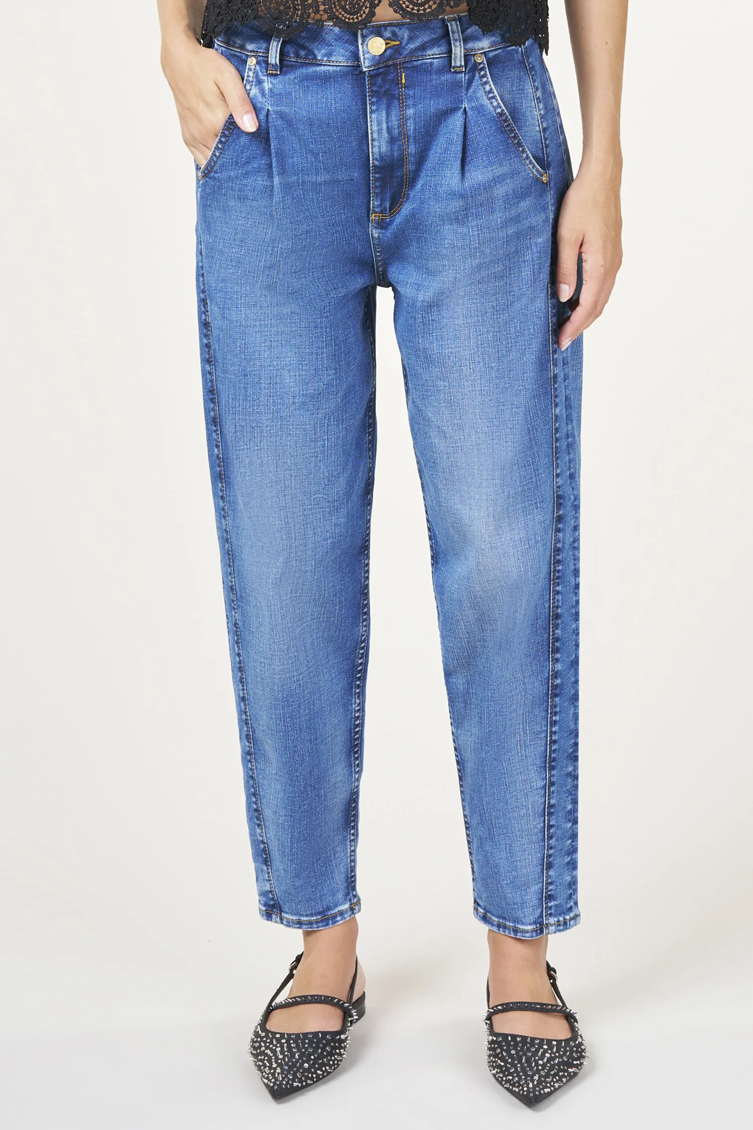 Kelly balloon - medium blue female - 29 / /27 - FashionsVida