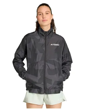 Giacca A Vento Terrex Multi Printed Black / Carbon S