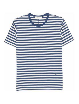 Dunst T-shirt in cotone a righe