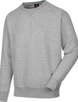 Sweat de travail Col Rond Gris Gris clair XL