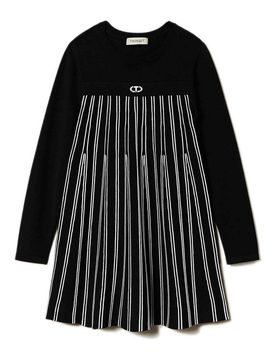 Twinset Abito Bicolor