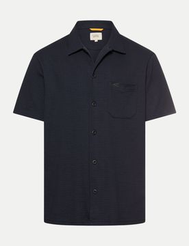Kurzarm Freizeithemd Blau XL