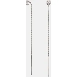 Gold & Roses - Pendientes Balance de oro y diamante