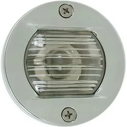 Round Stern Light 76 Mm Silver One Size unisex