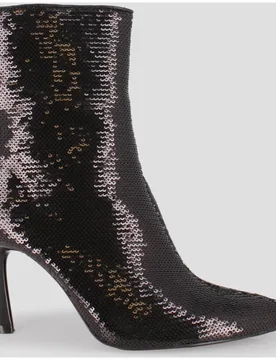 Botines de mujer con lentejuelas en - Blogger - FashionsVida