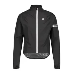 Giacca ciclismo antipioggia RAIN JACKET nera