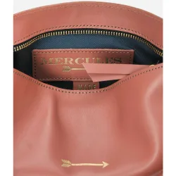 Bandolera de piel carri con cierre cremallera