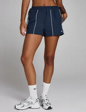 Short tejido Tempo Contrast Tie para mujer de MP - medianoche - L - MyProtein - FashionsVida