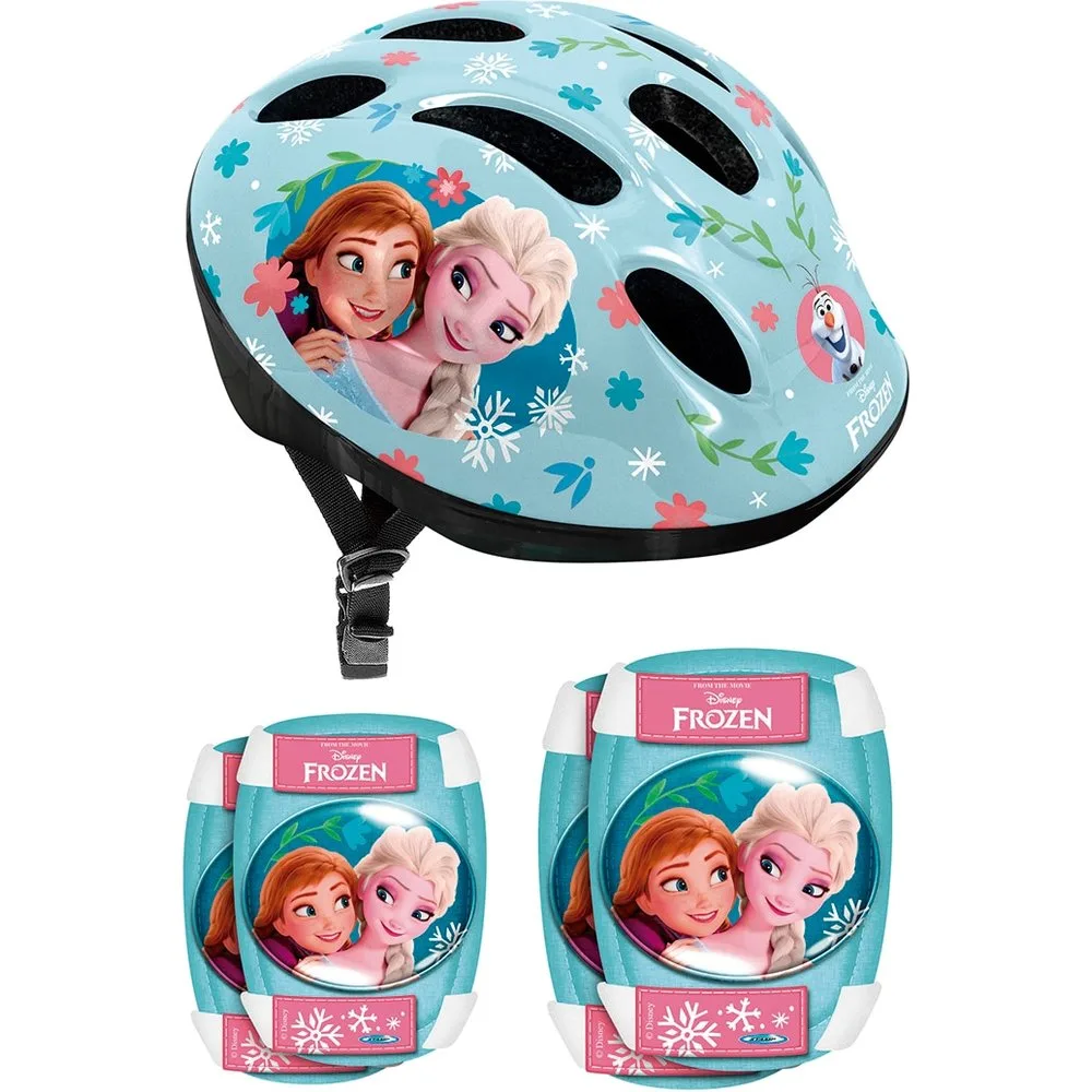 Casco con rodilleras y coderas Frozen - Stamp - FashionsVida