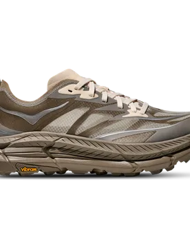 Mafate Speed Men's Sneakers - Beige - Size 10.5 - Mesh/Synthetic - Beige - Size: 10.5 - HOKA - FashionsVida