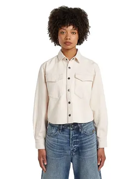Camicia Overshirt D29107-e362 Loose Fit Rinsed XL