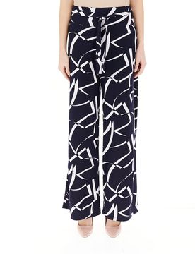 Pantalone a palazzo BLU NOTTE 48